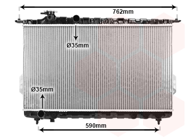 Radiateur Van Wezel 82002106