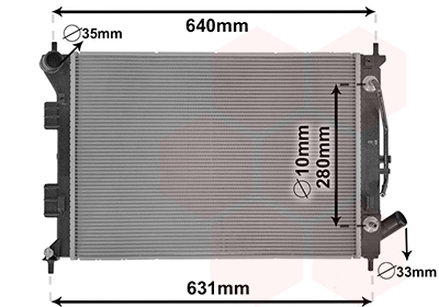 Radiateur Van Wezel 82002436