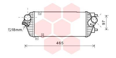 Interkoeler Van Wezel 82004293