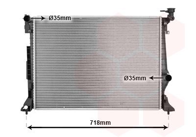 Radiateur Van Wezel 82012741