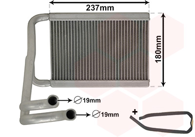 Kachelradiateur Van Wezel 82016700