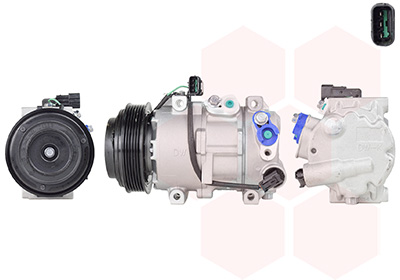 Compressor, airconditioning Van Wezel 8201K721