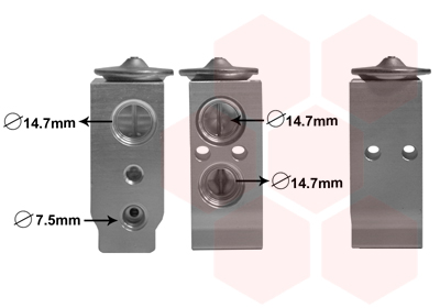 Airco expansieklep Van Wezel 83001186