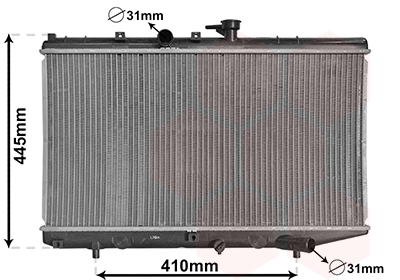 Radiateur Van Wezel 83002050