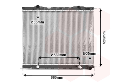 Radiateur Van Wezel 83002056