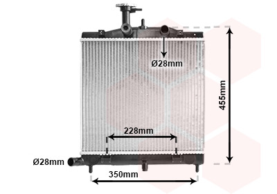 Radiateur Van Wezel 83002172