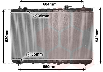 Radiateur Van Wezel 83002183