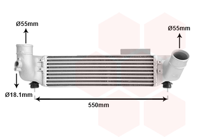 Interkoeler Van Wezel 83004209