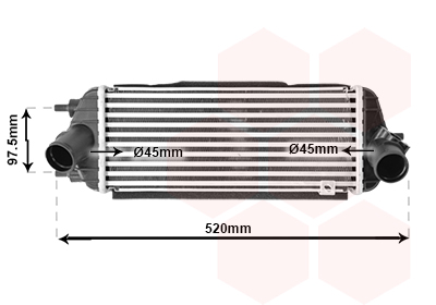 Interkoeler Van Wezel 83004281