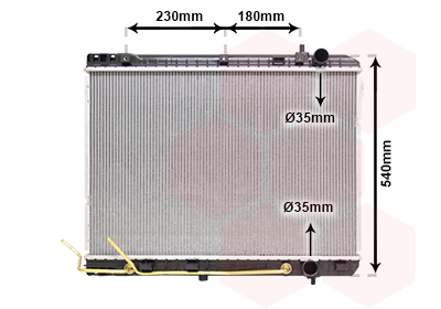 Radiateur Van Wezel 83012724