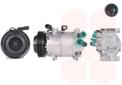 Compressor, airconditioning Van Wezel 8301K701