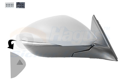 Buitenspiegel Van Wezel 0125816