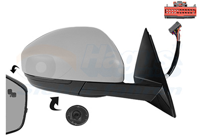 Buitenspiegel Van Wezel 0266826