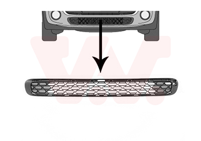 Grille Van Wezel 0518590