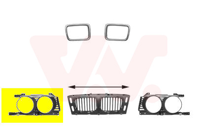 Grille Van Wezel 0635412