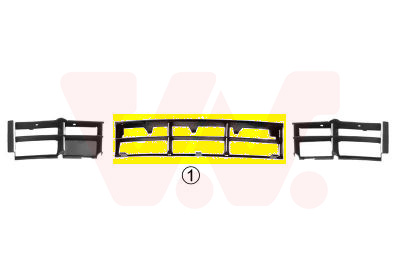 Grille Van Wezel 0639590