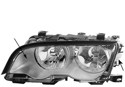 Koplamp links Van Wezel 0647961
