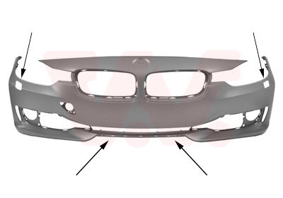 Bumper Van Wezel 0670474