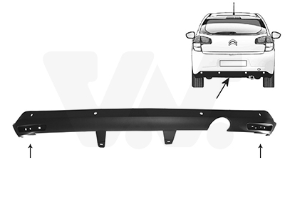 Bumperspoilers Van Wezel 0929506