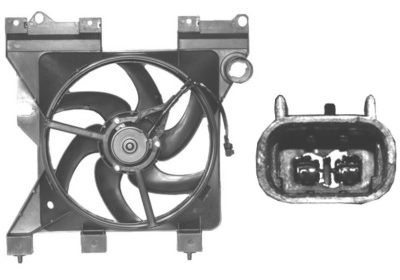 Ventilatorwiel-motorkoeling Van Wezel 0956746