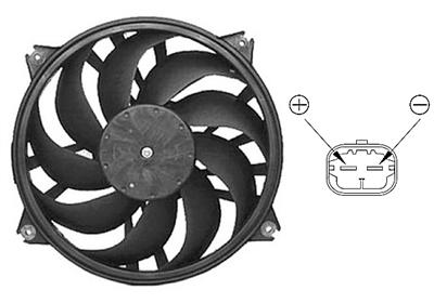 Ventilatorwiel-motorkoeling Van Wezel 0961745