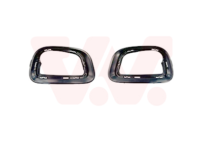 Plaat, bumper Van Wezel 0991597