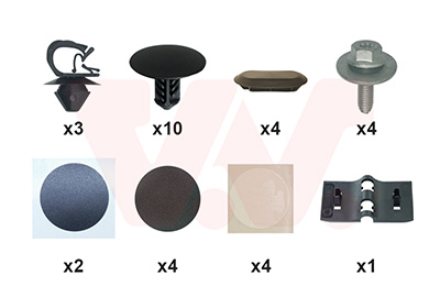 Montageset, motorkap Van Wezel 1506797