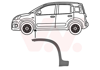 Verbreding, spatbord Van Wezel 1613521