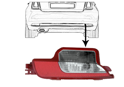 Achteruitrijlicht Bodermann 3211495