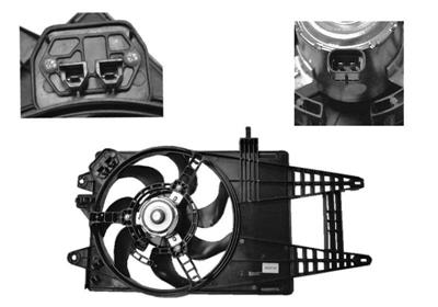 Ventilatorwiel-motorkoeling Van Wezel 1622745