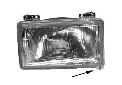 Koplamp Van Wezel 1745947