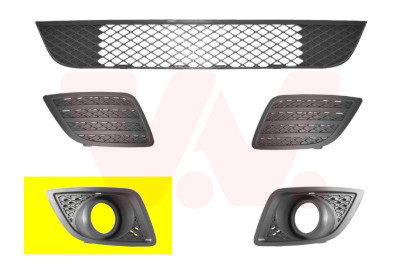 Grille Van Wezel 1806594