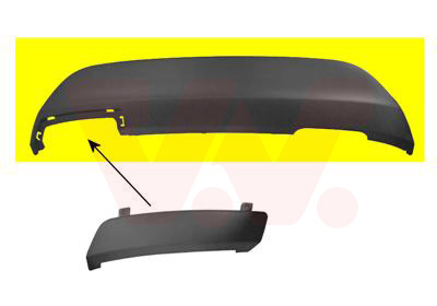 Bumperspoilers Van Wezel 1807509