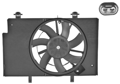 Ventilatorwiel-motorkoeling Van Wezel 1807746