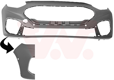 Bumper Van Wezel 1859571