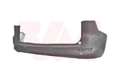 Bumper achter Van Wezel 1881548