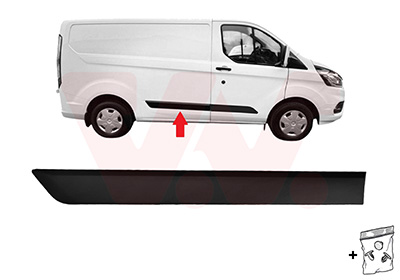 Sier- / beschermingspaneel, zijwand Van Wezel 1987416