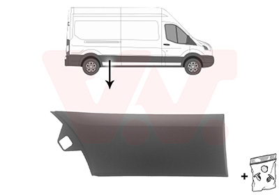 Sier- / beschermingspaneel, zijwand Van Wezel 1991420