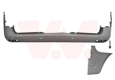 Bumper Van Wezel 2971546