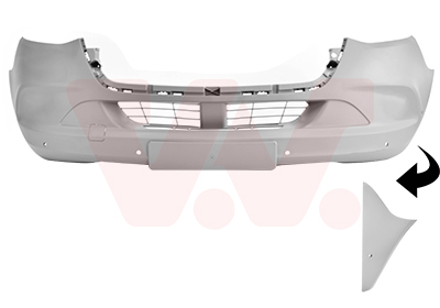 Bumper Van Wezel 2973575