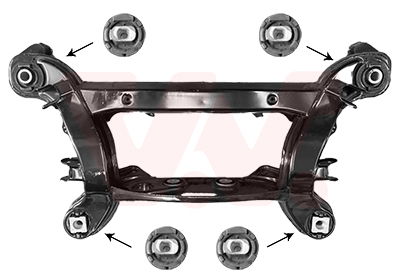 As/Subframe rubber Van Wezel 3032629