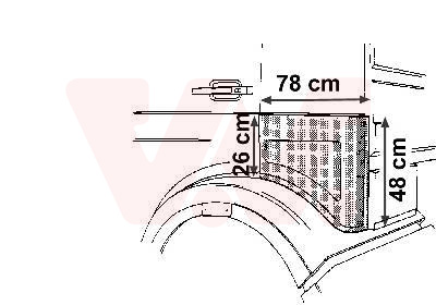 Spatbord Van Wezel 3062133