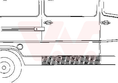 Spatbord Van Wezel 3070110