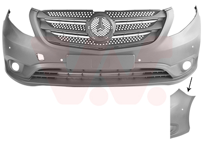 Bumper Van Wezel 3082573