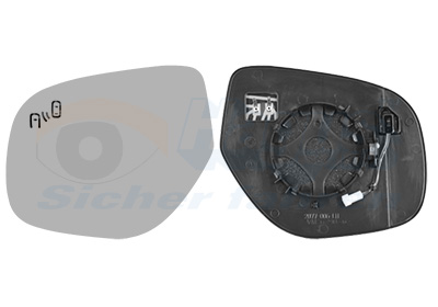 Spiegelglas, buitenspiegel Van Wezel 3204835