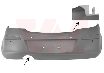 Bumper Van Wezel 3750541