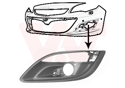 Grille Van Wezel 3753591