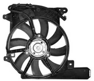 Ventilatorwiel-motorkoeling Van Wezel 3781750