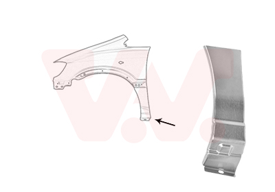 Spatbord Van Wezel 3790155
