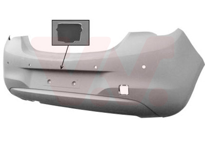 Bumper Van Wezel 3804547